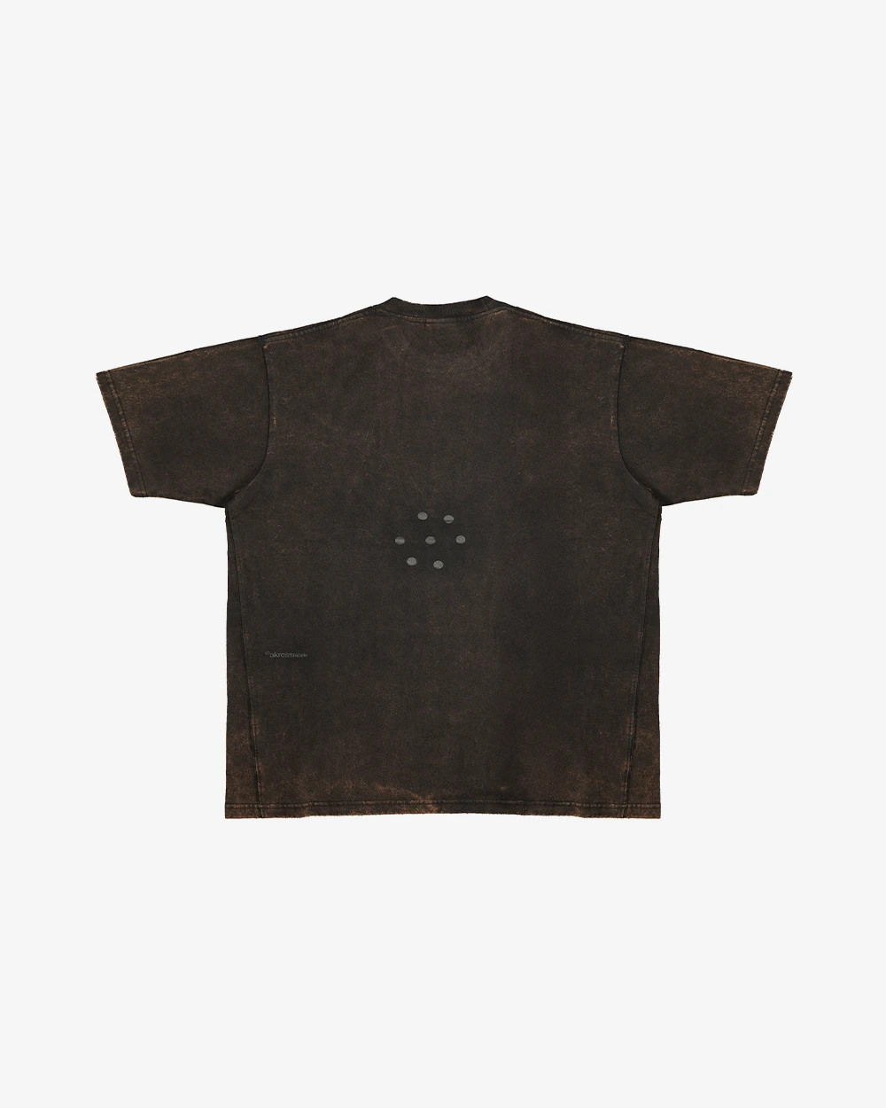AKROSS Basic Tee - Washed Black - Image 3