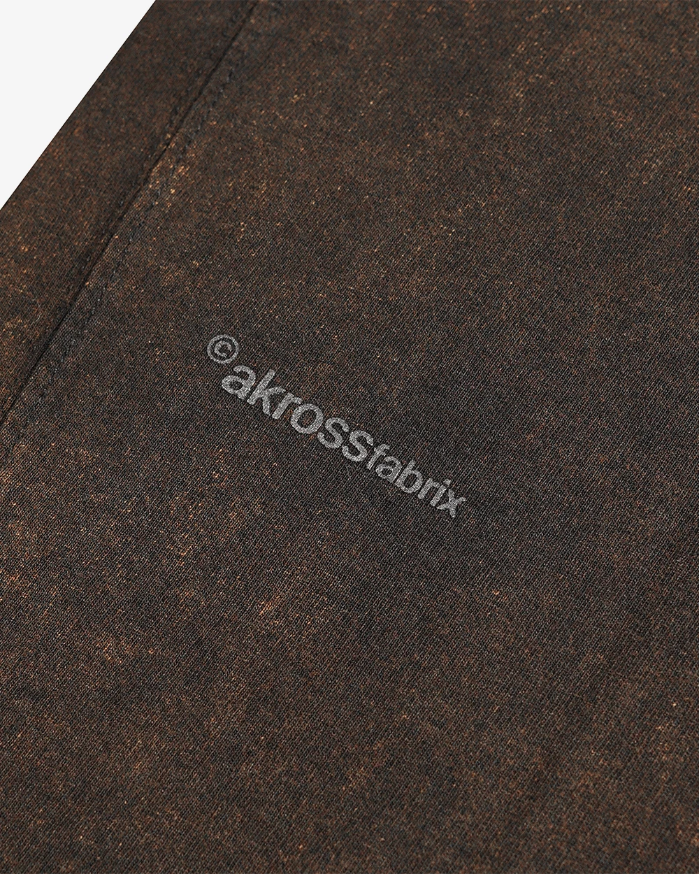 AKROSS Basic Tee - Washed Black - Image 6