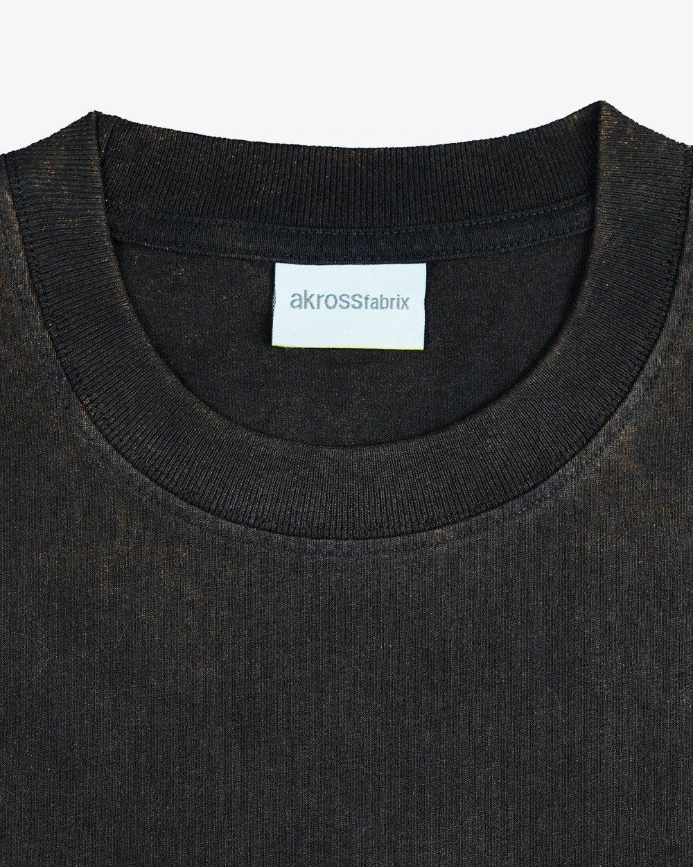 AKROSS Basic Tee - Washed Black - Image 8