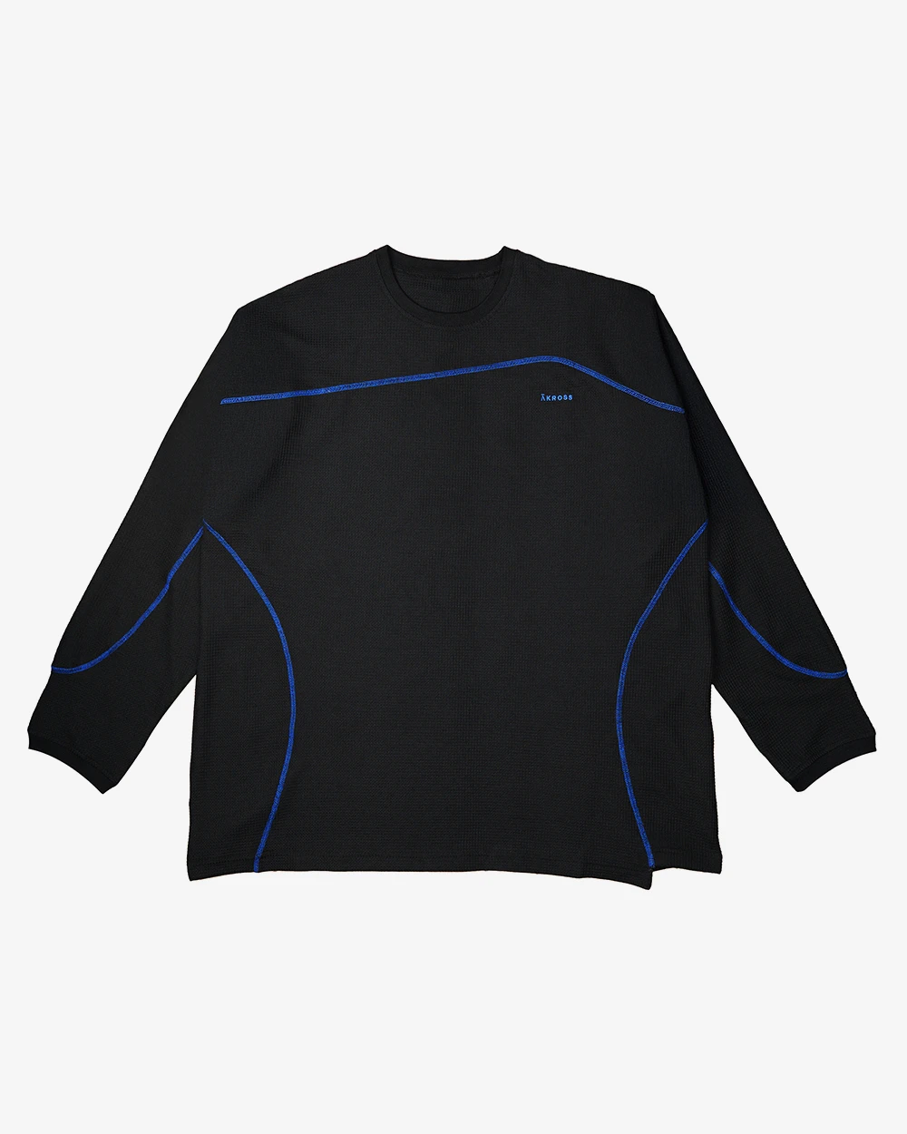 Waffle Long Sleeve Black - Akross X FED by Made